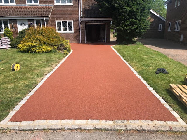 Bekim Rouge Resin Bound Blend